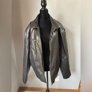 Oversized Lee Pleather Jacket (L)